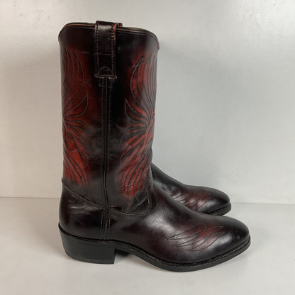 Vintage 1970s Iron Age Thunderbird Cowboy Boots 10.5 D USA Made