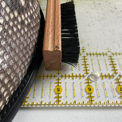 Tecovas “The Bryce” Python Cowboy Boots 12 D Belly Cut Snakeskin Original Box