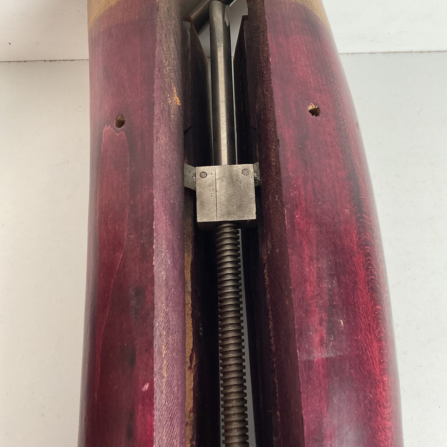 Antique Wooden Tall Boot Stretcher 9 C Equestrian Polo Form