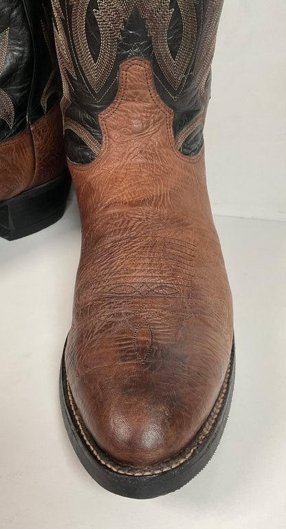 Tony Lama Goat Shoulder Cowboy Boots 14.5 A Hybrid Sole USA Made