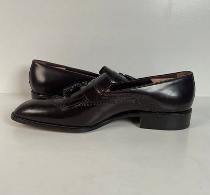 Bally Tassel Loafers | Burgundy Patent | Men’s 15