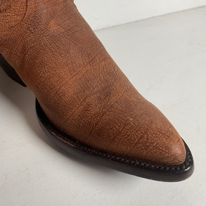 Black Jack Kangaroo Cowboy Boots — Exotic — Men’s 8 D