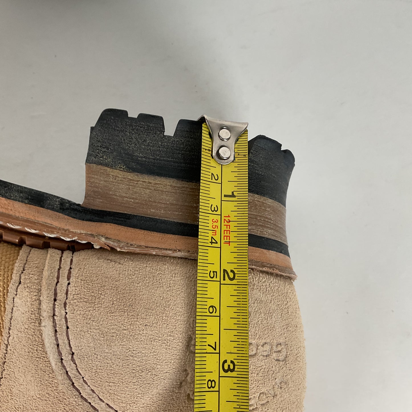 Vintage Georgia Safety Toe Combat Boots | Desert Suede | 5.5 E |Women’s 7