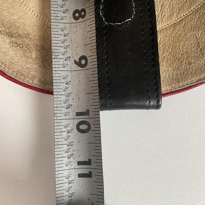 Olathe Western Roper Boots | Red & Black Calf | USA Made | Men’s 9 D