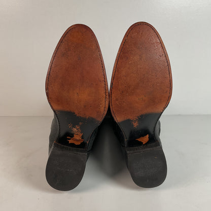 Vintage Texas Sueded Shoulder Cowboy Boots | USA Made | Men’s 8.5 D