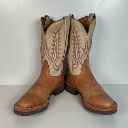 Vintage Tony Lama Women’s Stockman Roper Boots 6.5 B Crepe USA Made