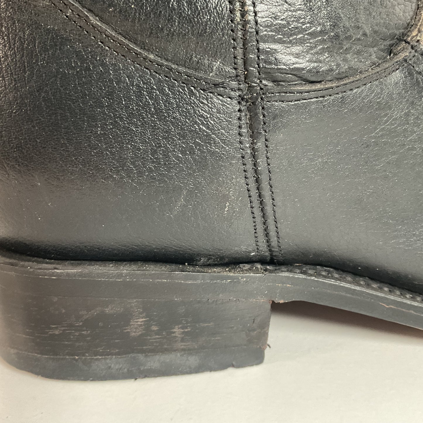 Python Snakeskin Ankle Boots | Western Side Zip | Mex 30.5 | USA 12.5