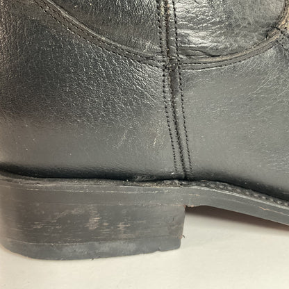 Python Snakeskin Ankle Boots | Western Side Zip | Mex 30.5 | USA 12.5
