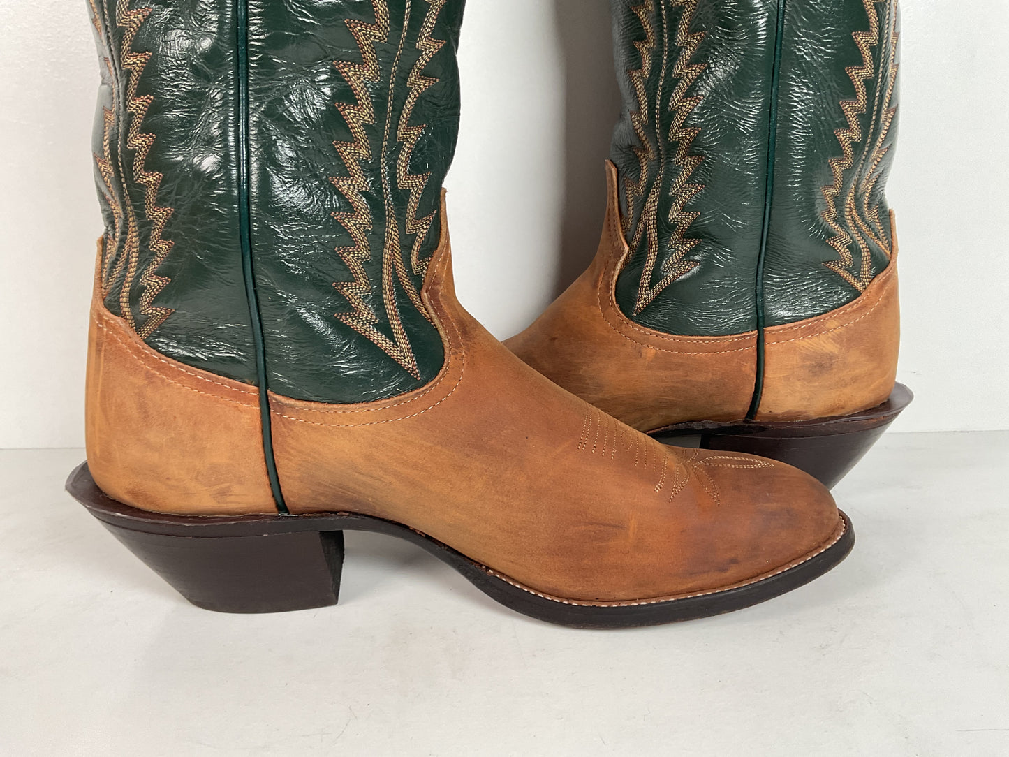 Vintage Tony Lama Bay Apache Buckaroo Boots | USA Made | 1990s | Men’s 10.5 D