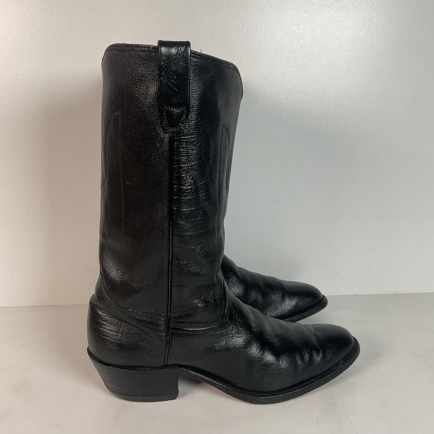 Vintage Wrangler Water Buffalo Cowboy Boots | 1960s-1970s | USA Made | 9.5 D