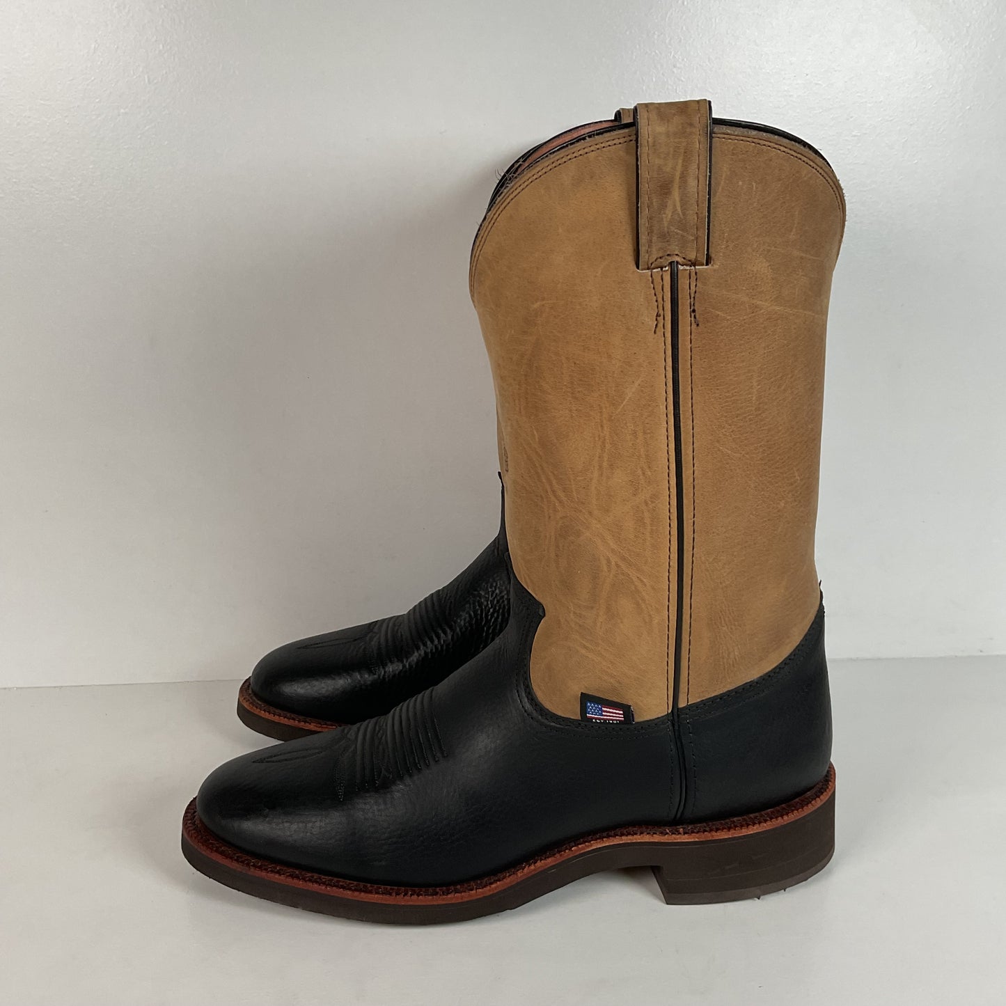 Chippewa Cowboy Boots | Soft Toe | USA Made | Narrow | Men’s 12 B