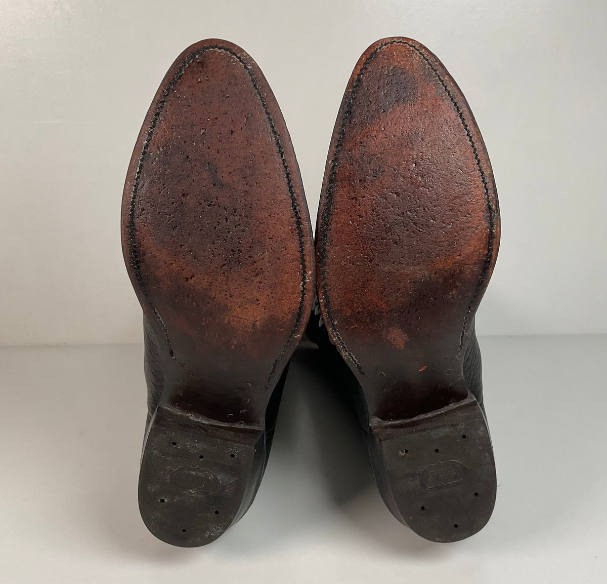 Vintage Nocona Bull Shoulder Cowboy Boots | USA Made | Men’s 10 D