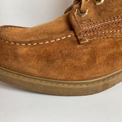 Vintage Wolverine Moc Toe Boots | Pig Skin Suede | USA Made | Men’s 11 C
