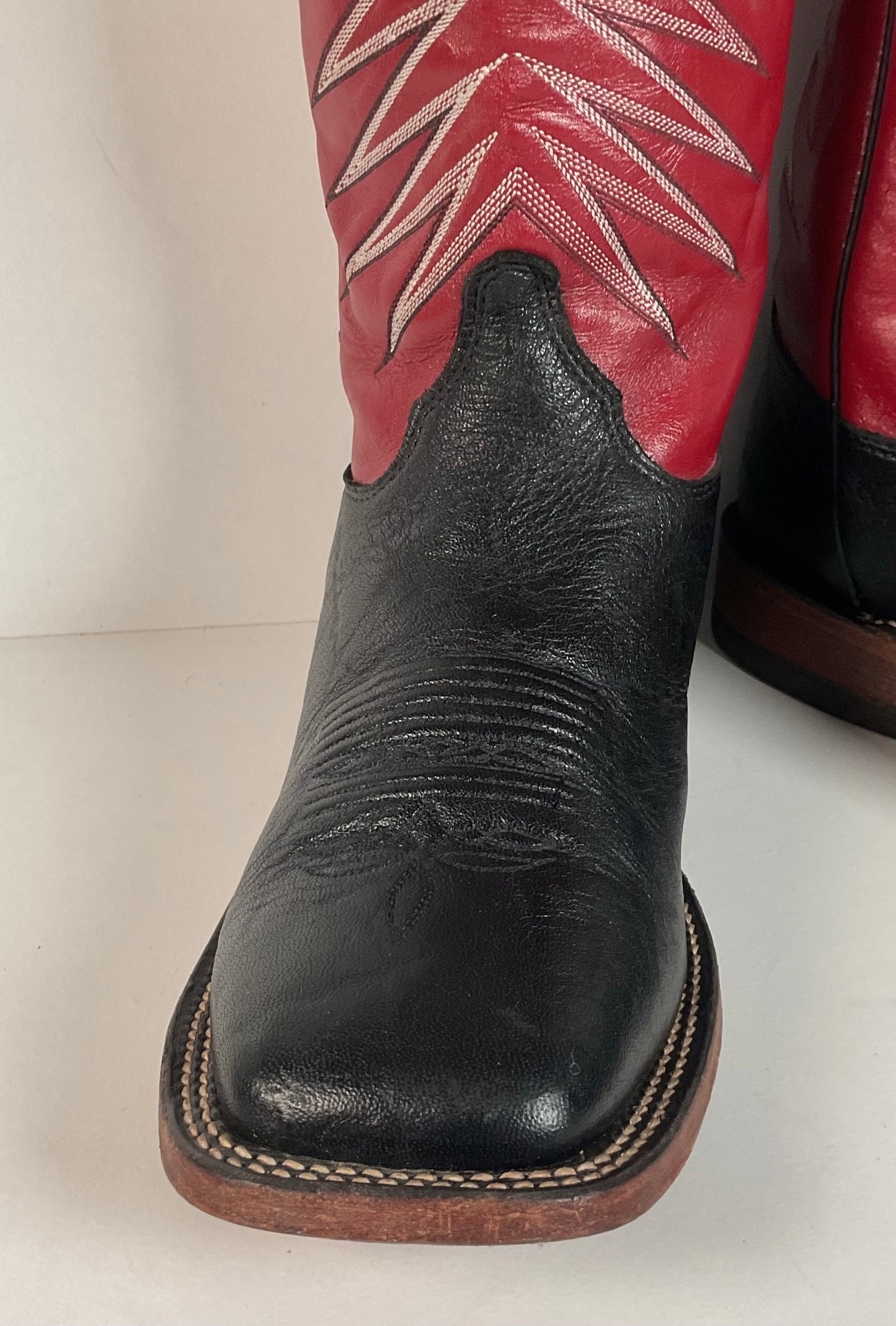 Justin Bent Rail Wildebeest Cowboy Boots | Exotic | USA Made | 10.5 D