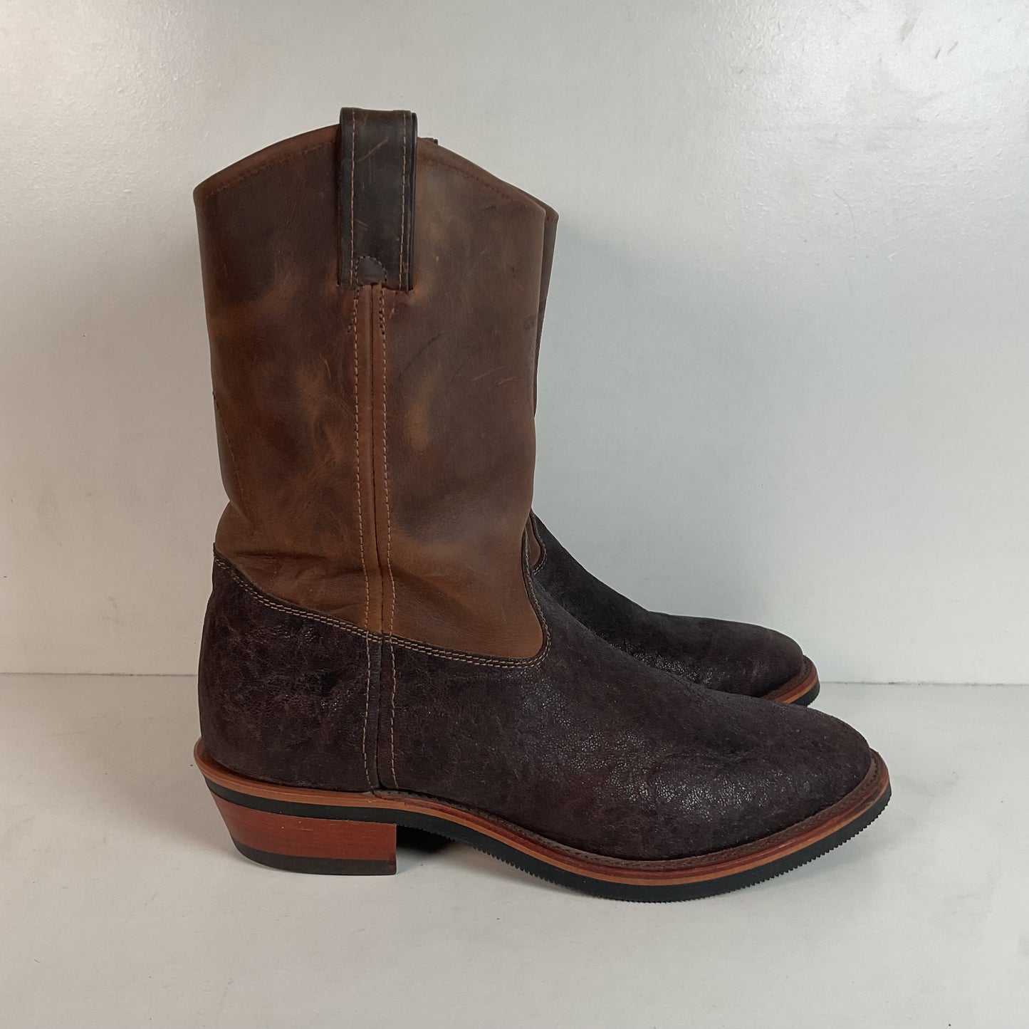 Chippewa Arroyo Wellington Boots 12 D Exotic Elephant