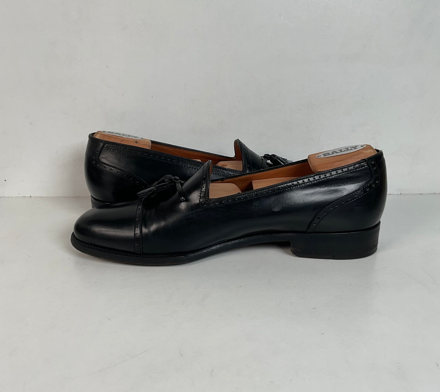 Bally & Salvatore Ferragamo Tassel Loafers 7.5 D Lot Of (2)