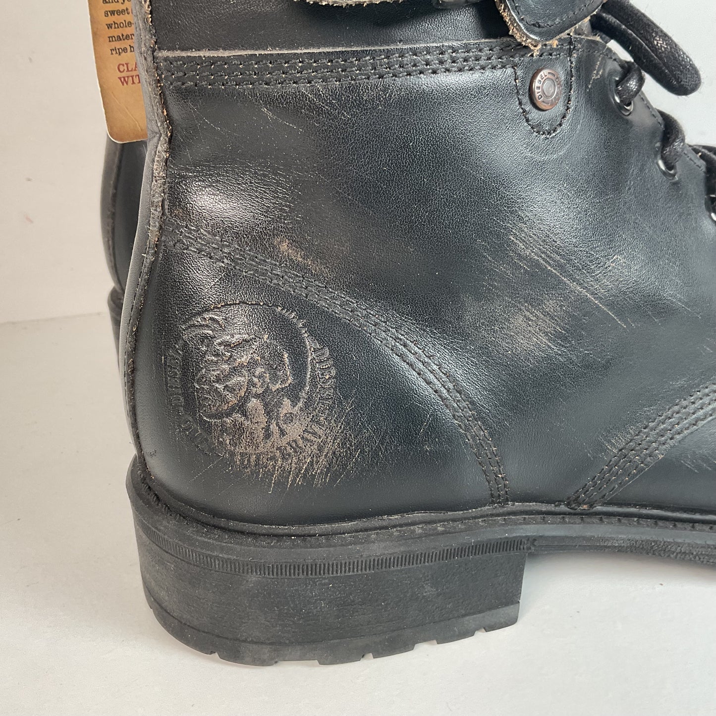Diesel Double Buckle Harness Boots Men’s 44 EU | 10.5 US Only The Brave
