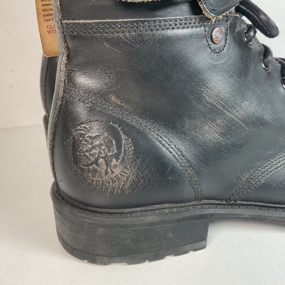 Diesel Double Buckle Harness Boots Men’s 44 EU | 10.5 US Only The Brave