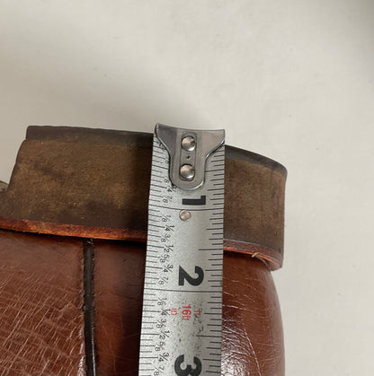 Justin Smooth Ostrich Tekno Crepe Roper Boots 8.5 EE USA Made Exotic