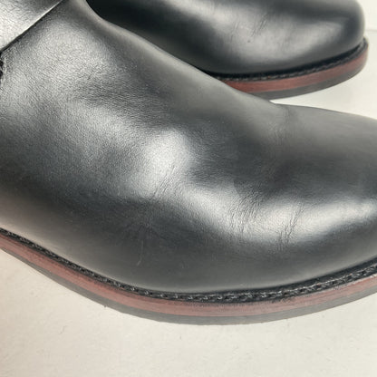 Frye John Addison Engineer Boots 11.5 M USA Made Black Calf