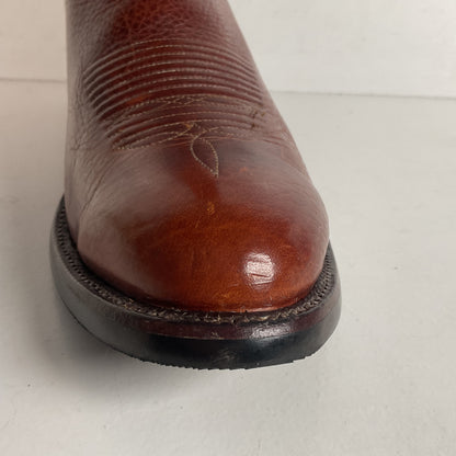 Lucchese Classics Handmade Cowboy Boots 12 EE Brown Bison Hide
