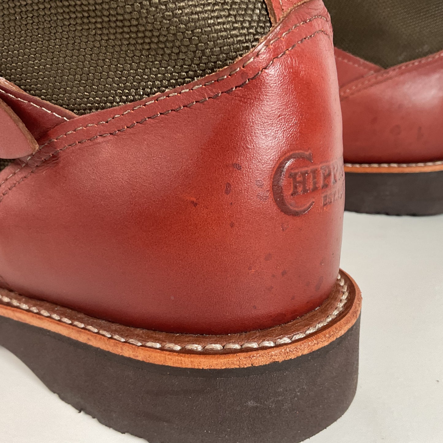 Chippewa Descaro Snake Proof Boots | USA Made | Canvas | Retired | Men’s 8.5 D
