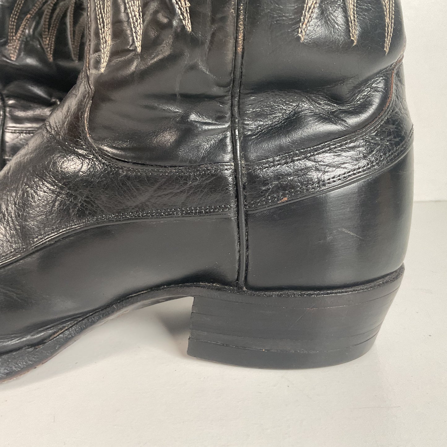 Vintage Justin Algonquin Toe Cowboy Boots | 1960s-1970s | Men’s 8.5 D