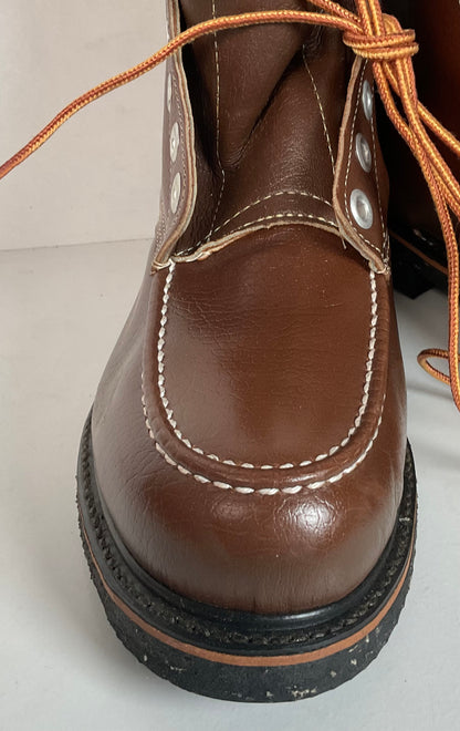 Vintage Thom Mcan Moc Toe Boots | Insulated | Safety Toe | 1960s | Men’s 9 E