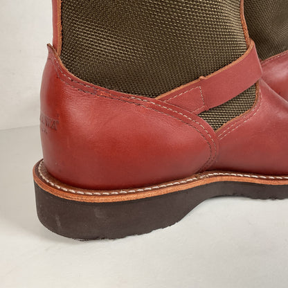 Chippewa Descaro Snake Proof Boots | USA Made | Canvas | Retired | Men’s 8.5 D