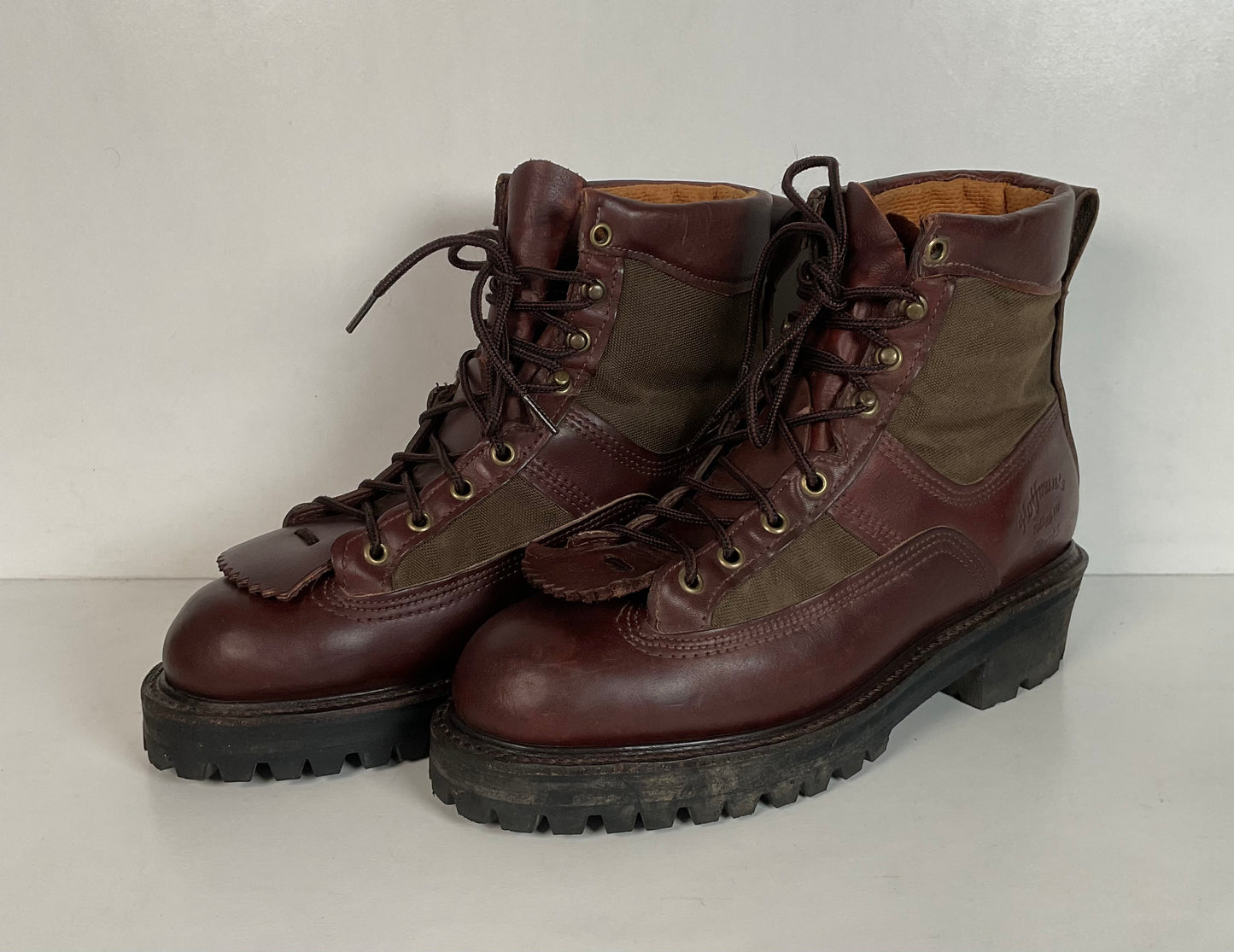 Hoffman Composite Toe Lineman Hiker Boots 8 EE Style 19600 USA Made