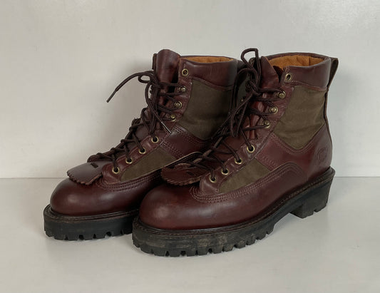 Hoffman Composite Toe Lineman Hiker Boots 8 EE Style 19600 USA Made