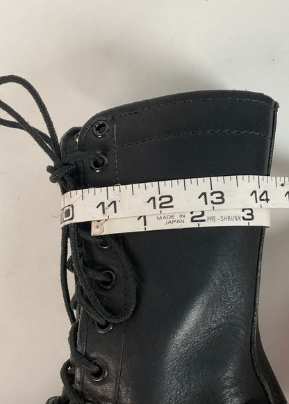 Vintage Double H Tanker Boots | Motorcycle | Lace Up | USA Made | Women’s 6.5 M