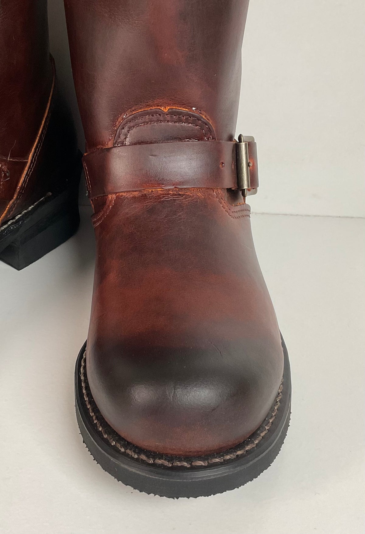 Double H Engineer Boots | USA Made | Brown | Women’s 7.5 M
