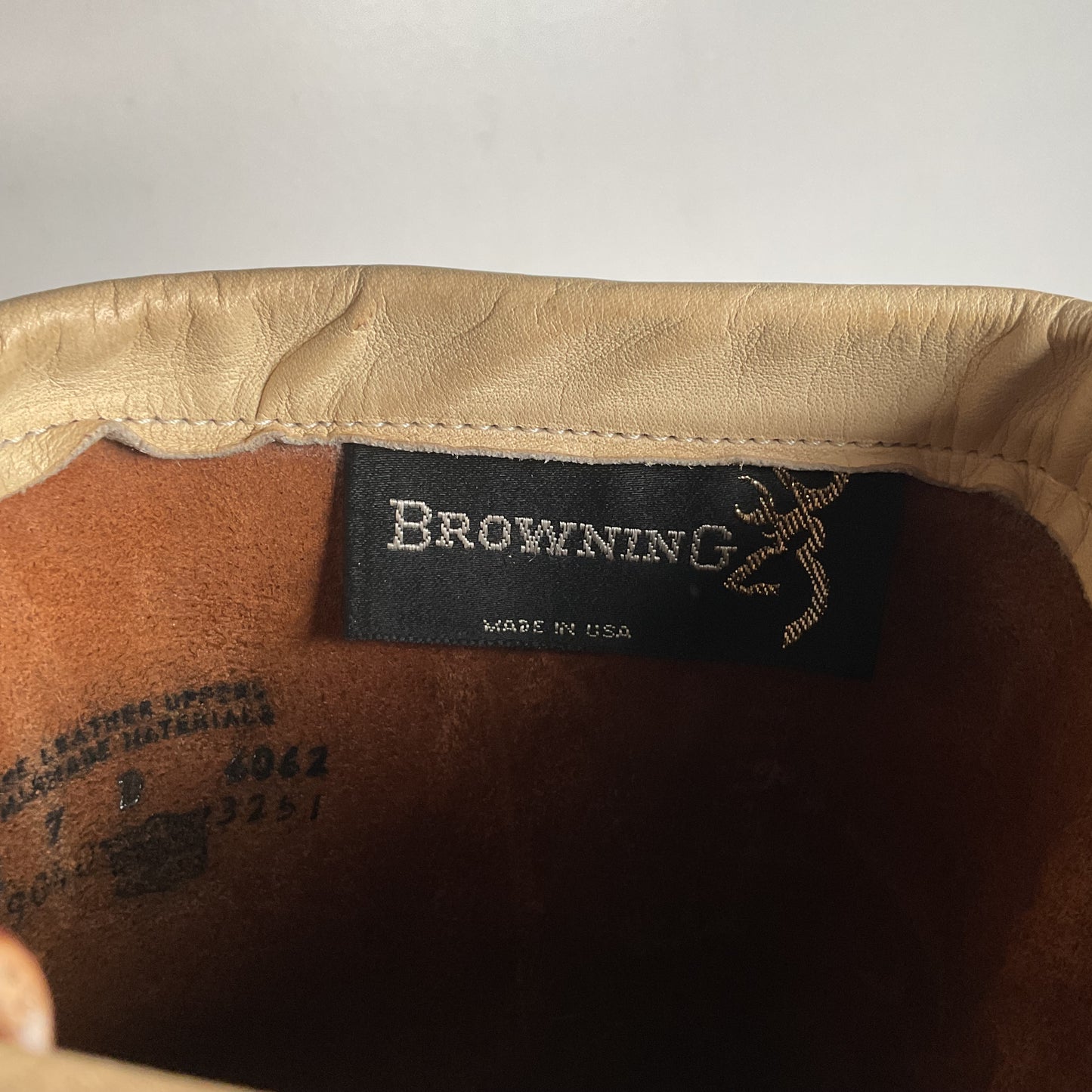 Vintage Browning Snake-Proof Engineer Boots | USA Made | Men’s 7 D