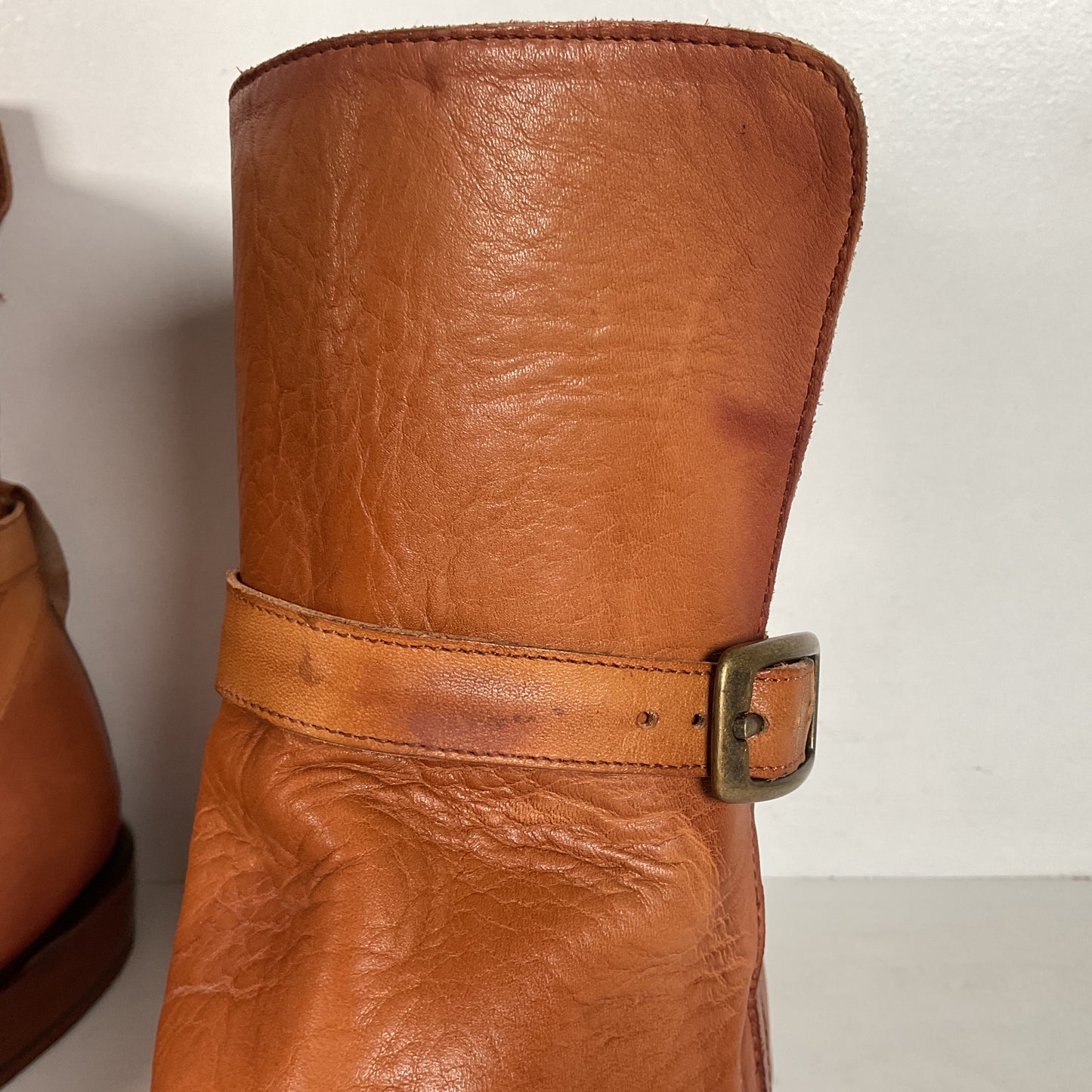 Lucchese Jodhpur Riding Boots | Burnished Calf | USA Made | GY | Men’s 10 D