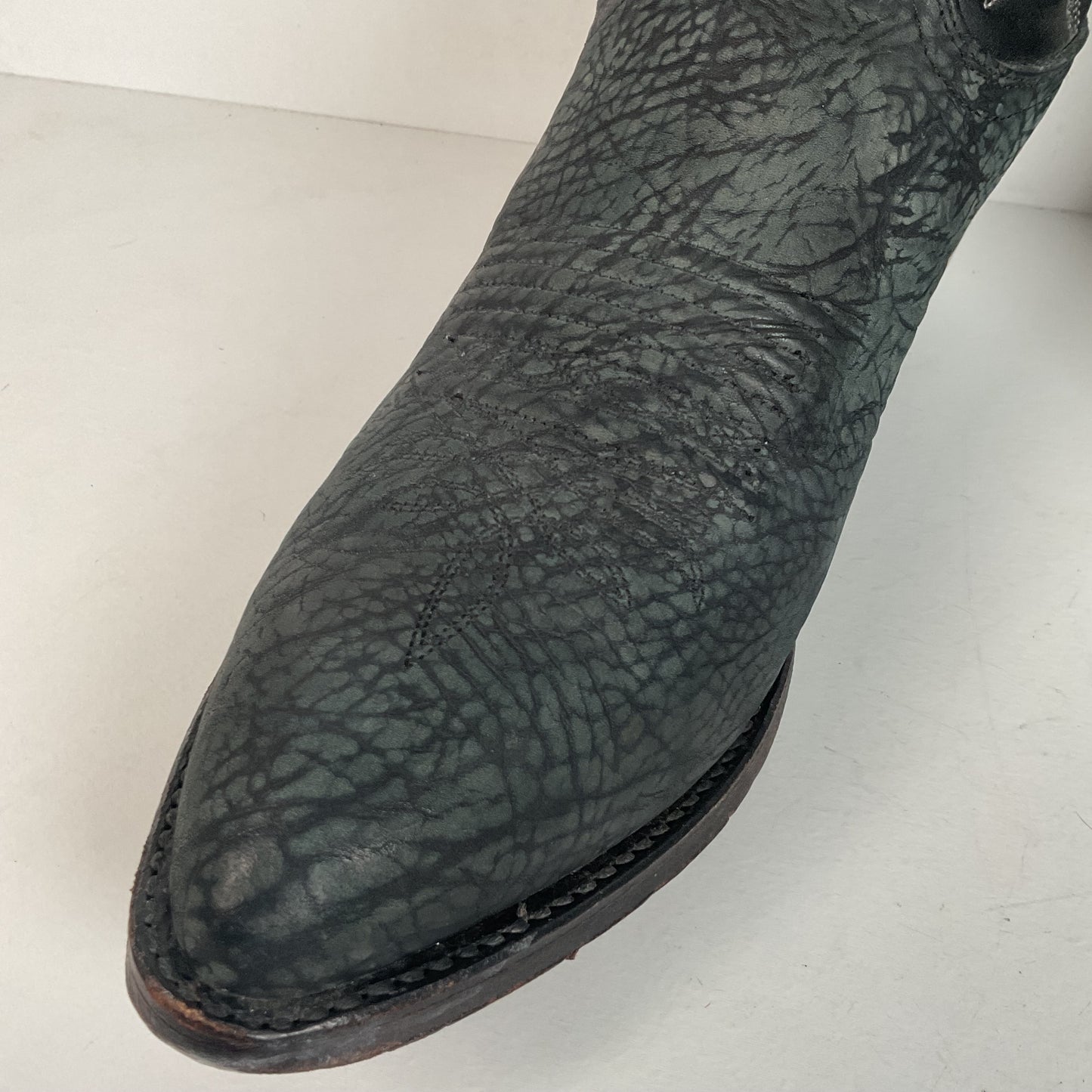Vintage Dan Post Sueded Shoulder Cowboy Boots | USA Made | Men’s 8 D
