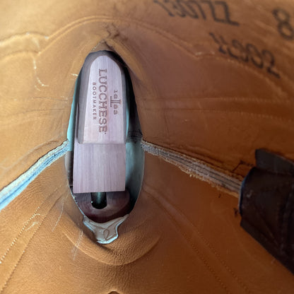 Lucchese San Antonio Cowboy Boots — French Toe — Men’s 8 D