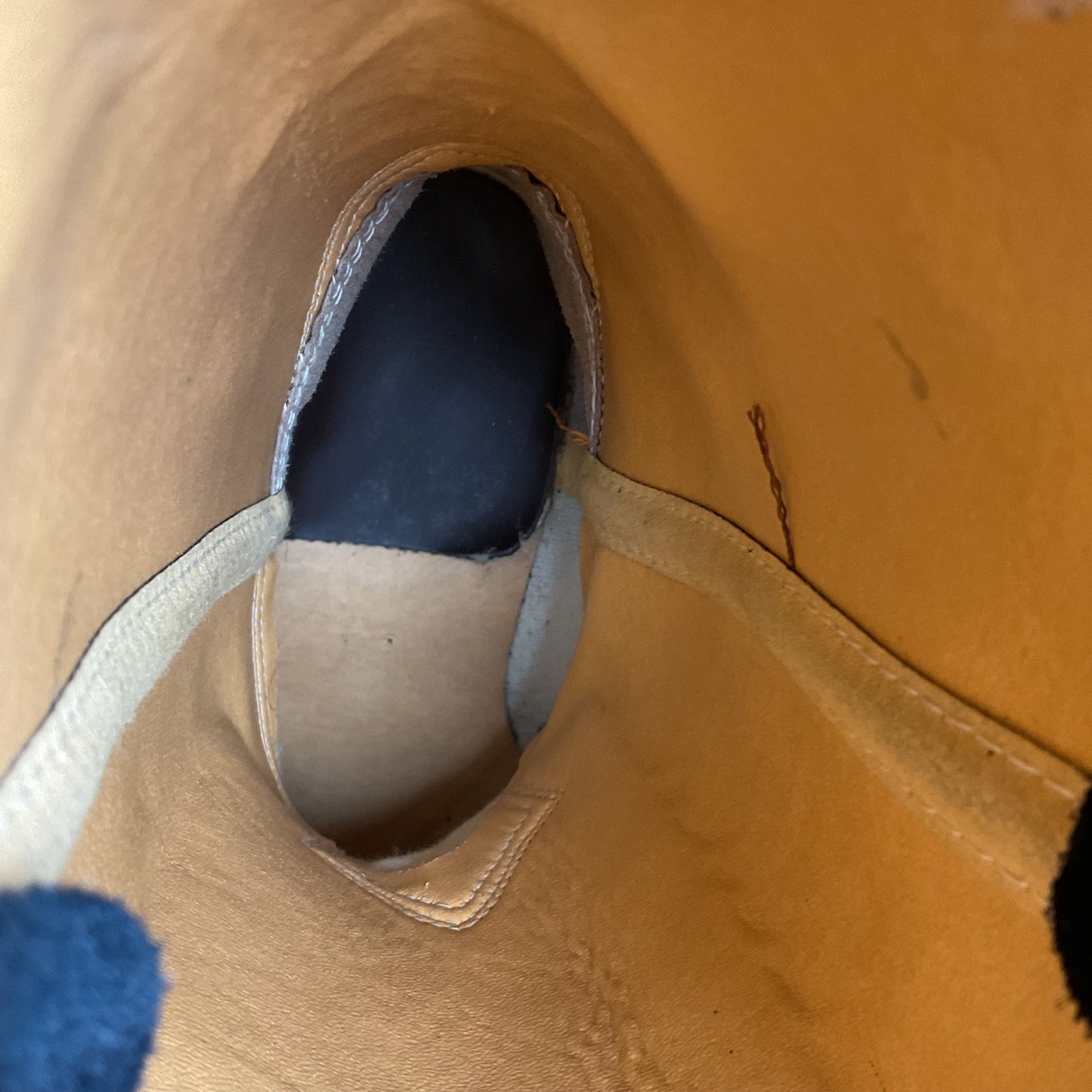 Vintage Rodeo Denim Cowboy Boots Men’s 8 D | Women’s 9 USA Made Chunky