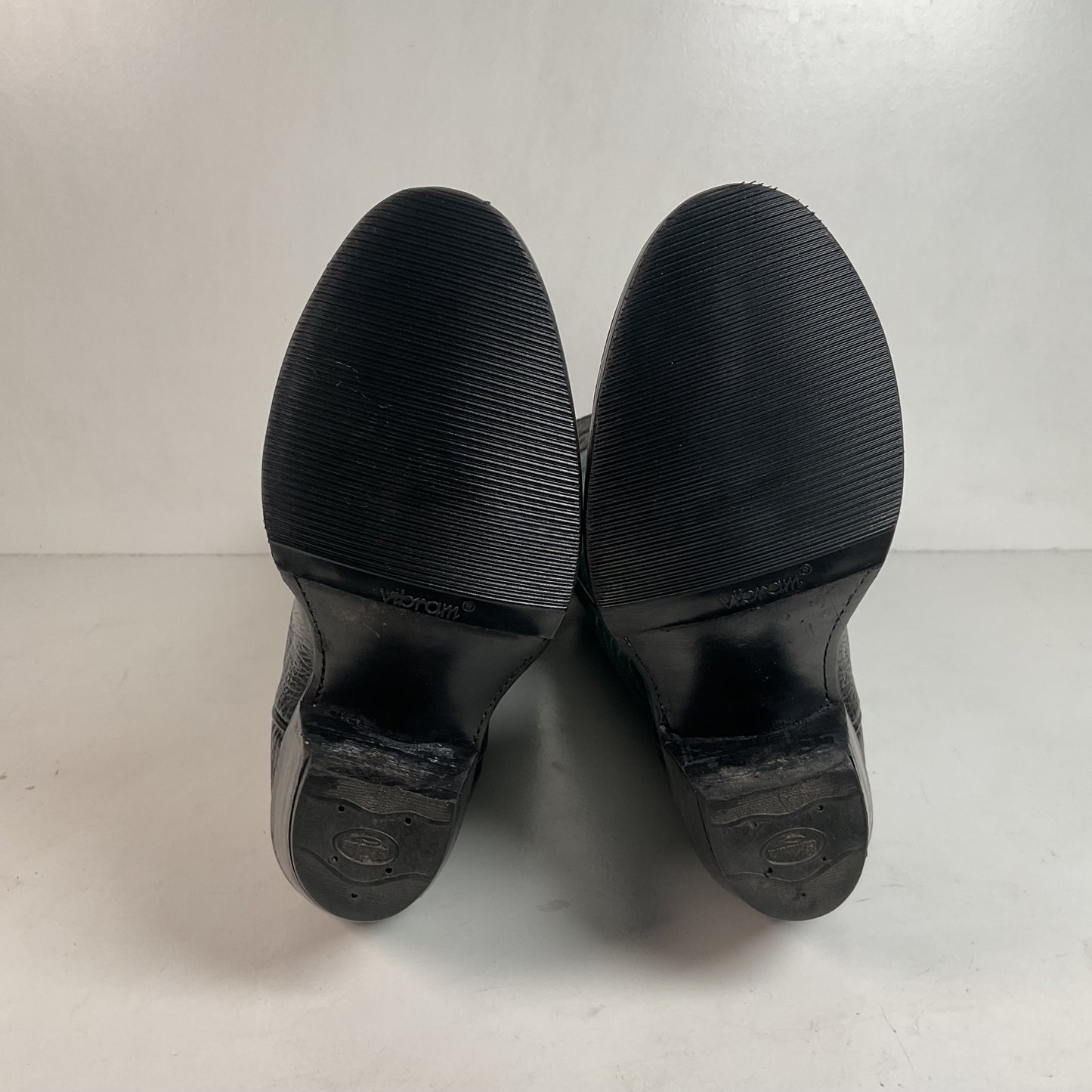 Vintage Sanders Shark Skin Buckaroo Boots Men’s 6.5 | Women’s 8 Exotic Overlay