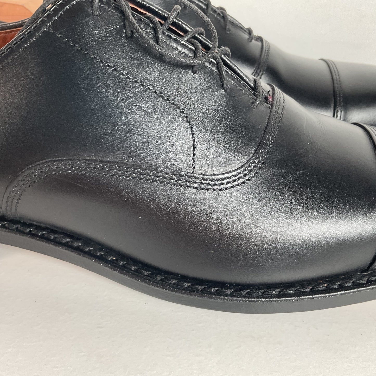Allen Edmonds Park Avenue Oxford Shoes Mens 12 AAA (Extra Narrow) Cap Toe