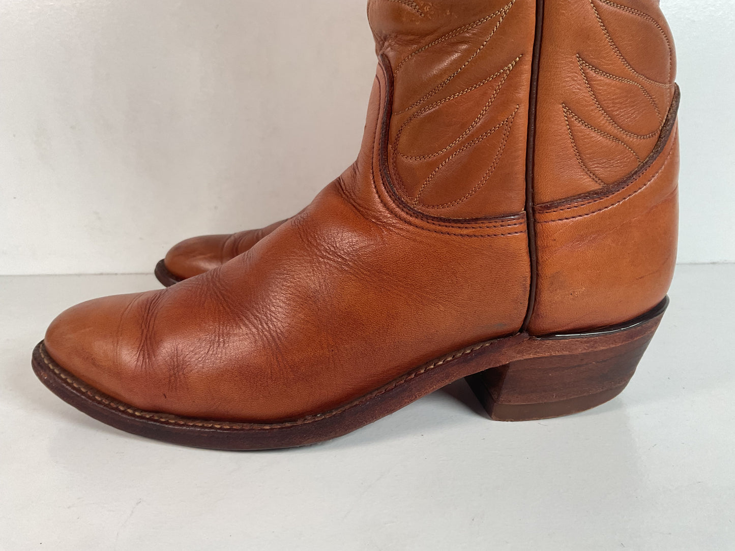 Vintage Tony Lama Tall Top Cowboy Boots | Gold Label | Tall Top | Men’s 9 D