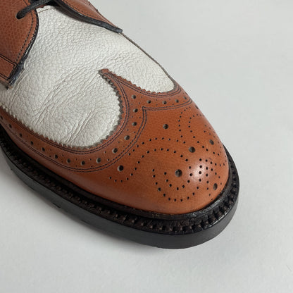 Vintage Johnston Murphy Spectator Shoes | Aristocraft | 1950s-1960s | 10 C