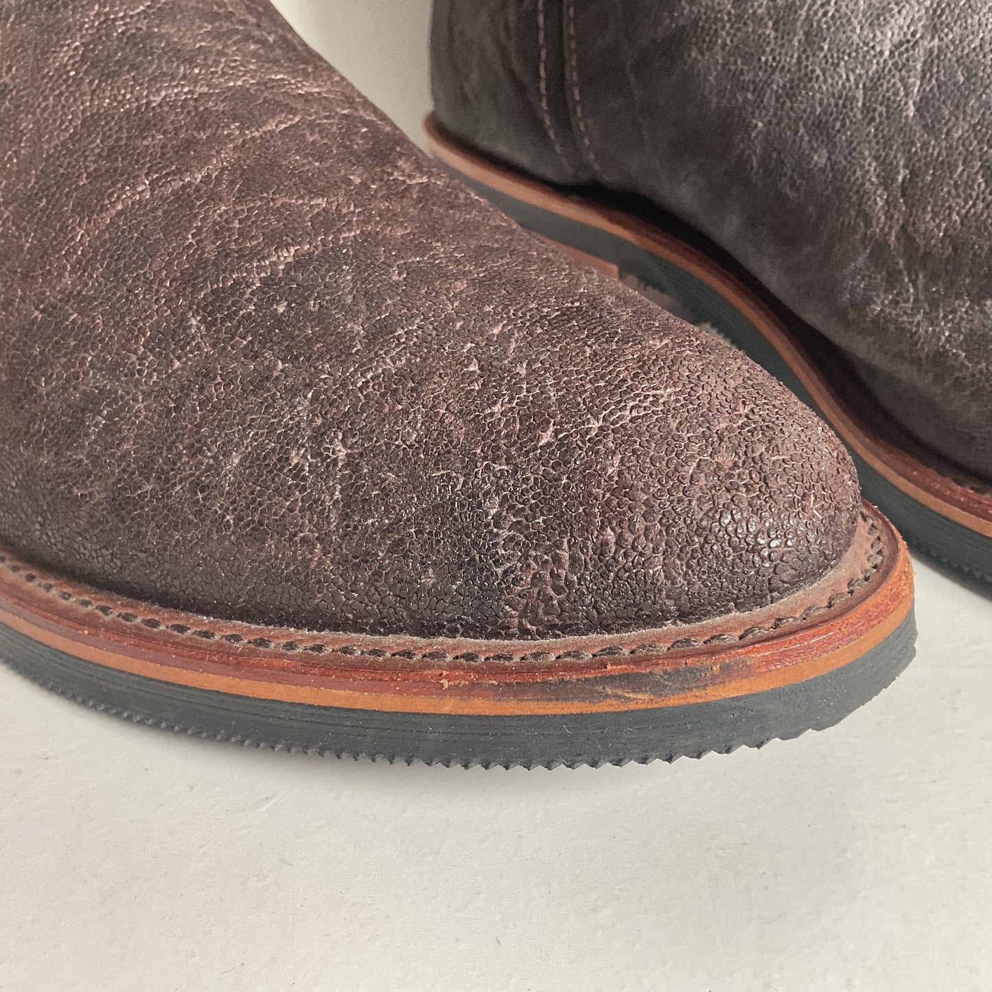 Chippewa Arroyo Wellington Boots 12 D Exotic Elephant