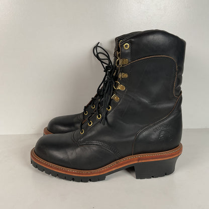 Vintage Chippewa Super Logger Boots | Soft Toe | USA Made | 10.5 EE