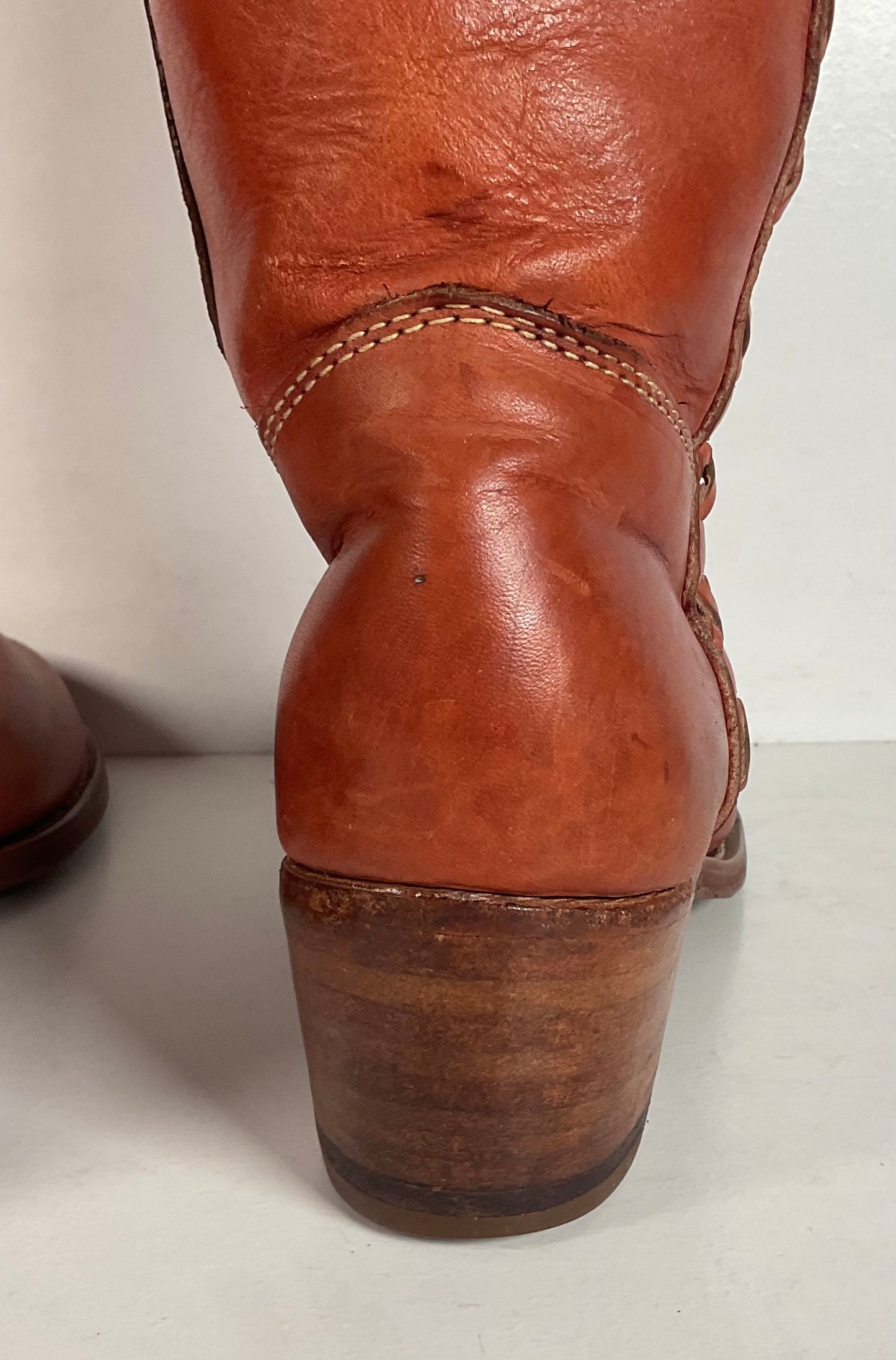 Vintage Dexter Campus Boots | Distressed | Braided | USA Made | Women’s 10 M