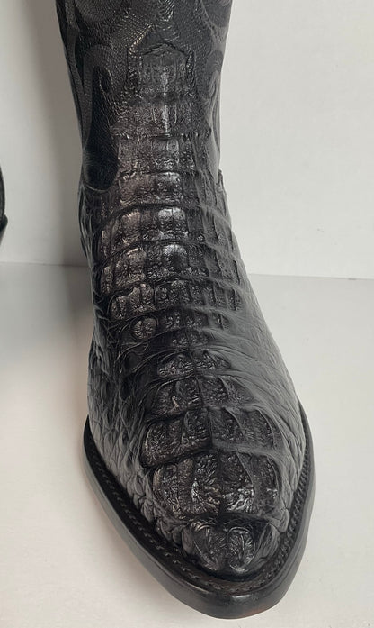 Tony Lama Royal Caiman Cowboy Boots | Exotic | Hornback | USA Made | 12 D