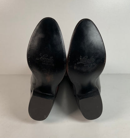 Vintage Lucchese Santini Goat Cowboy Boots | USA Made | Seville | Men’s 9 D
