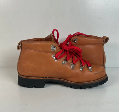 Vintage Knapp Mountaineering Boots | USA Made | Safety Toe | Stomper | 8.5
