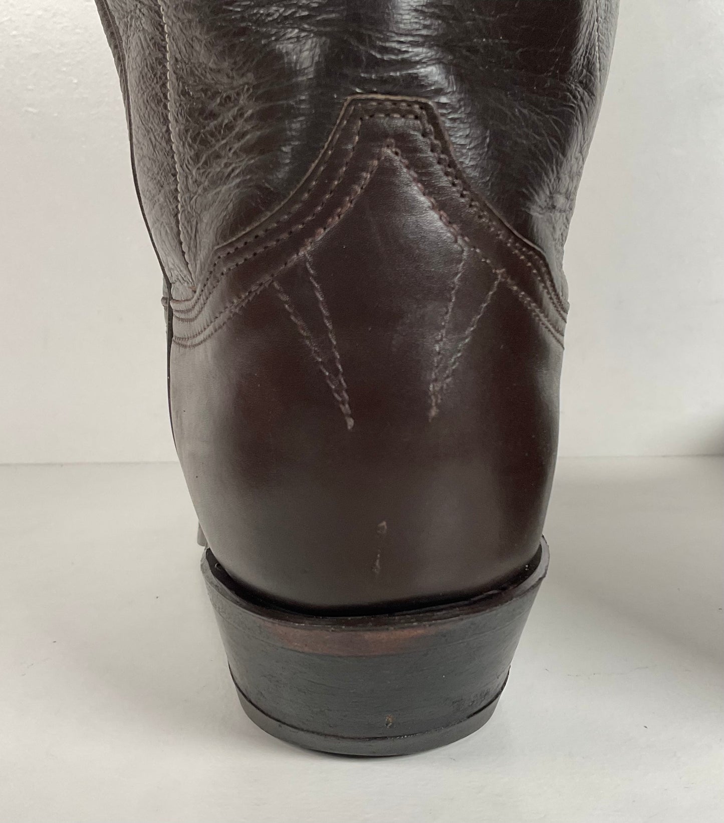 Vintage Tony Lama Buffalo Calf Cowboy Boots | 1960s-1970s | Narrow | Men’s 11 B