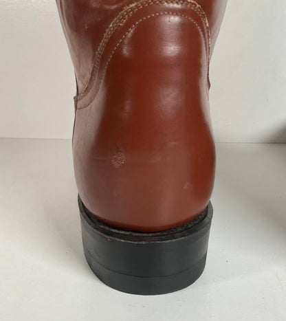 Vintage Tony Lama Calf Skin Roper Boots | Gold Label | Cowboy | Men’s 11.5 A